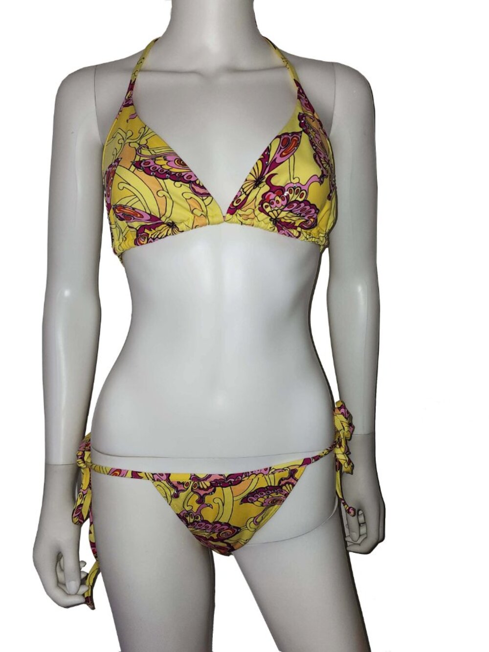Vintage Sauvage California Bikini Embellished with Crystal